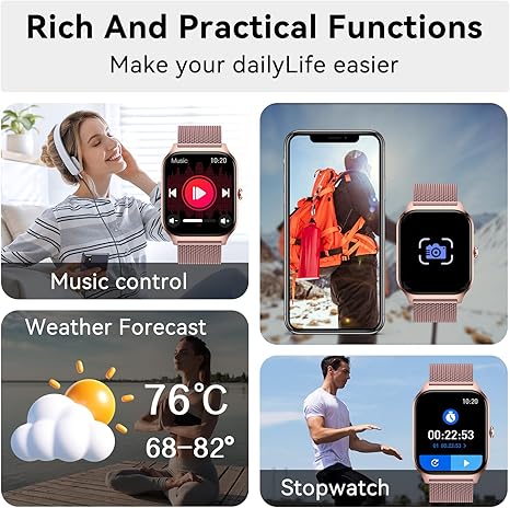 Smartwatch Gold – Premium Style